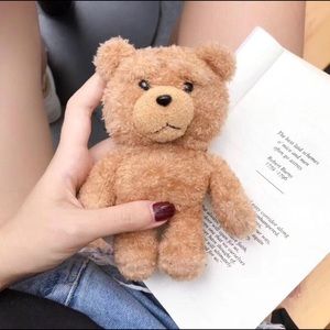 3D teddy bear doll AirPods case for AirPods 1/2